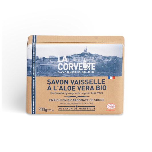 Savon vaisselle enrichi en bicarbonate & aloe vera bio - 1